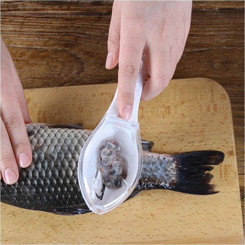 Fish Scaler Tool Scraping Fish Scraper Cleaning Knife Remover Cleaner Kill Fish Knife Bone Tweezers Kitchen Accessories Gadget