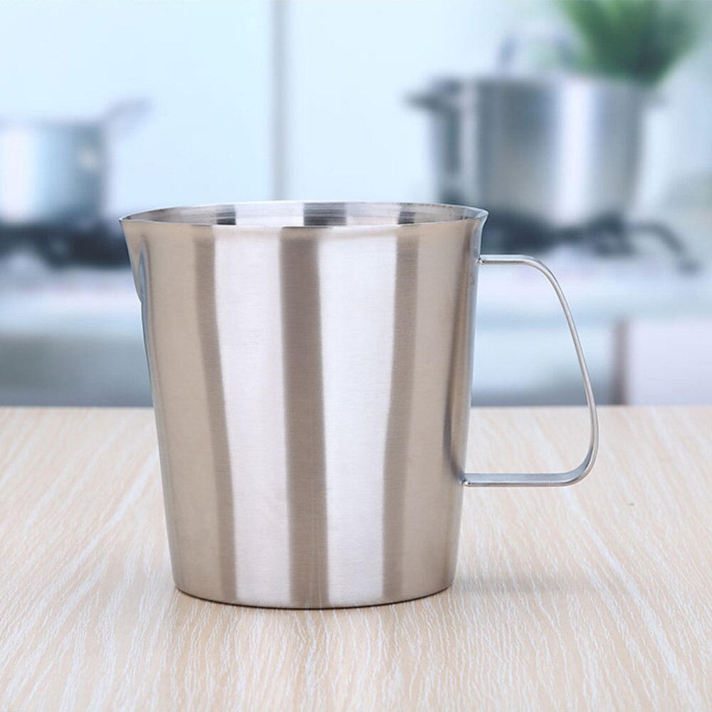 1500ML Measuring Cup Stainless Steel Milk Pitcher