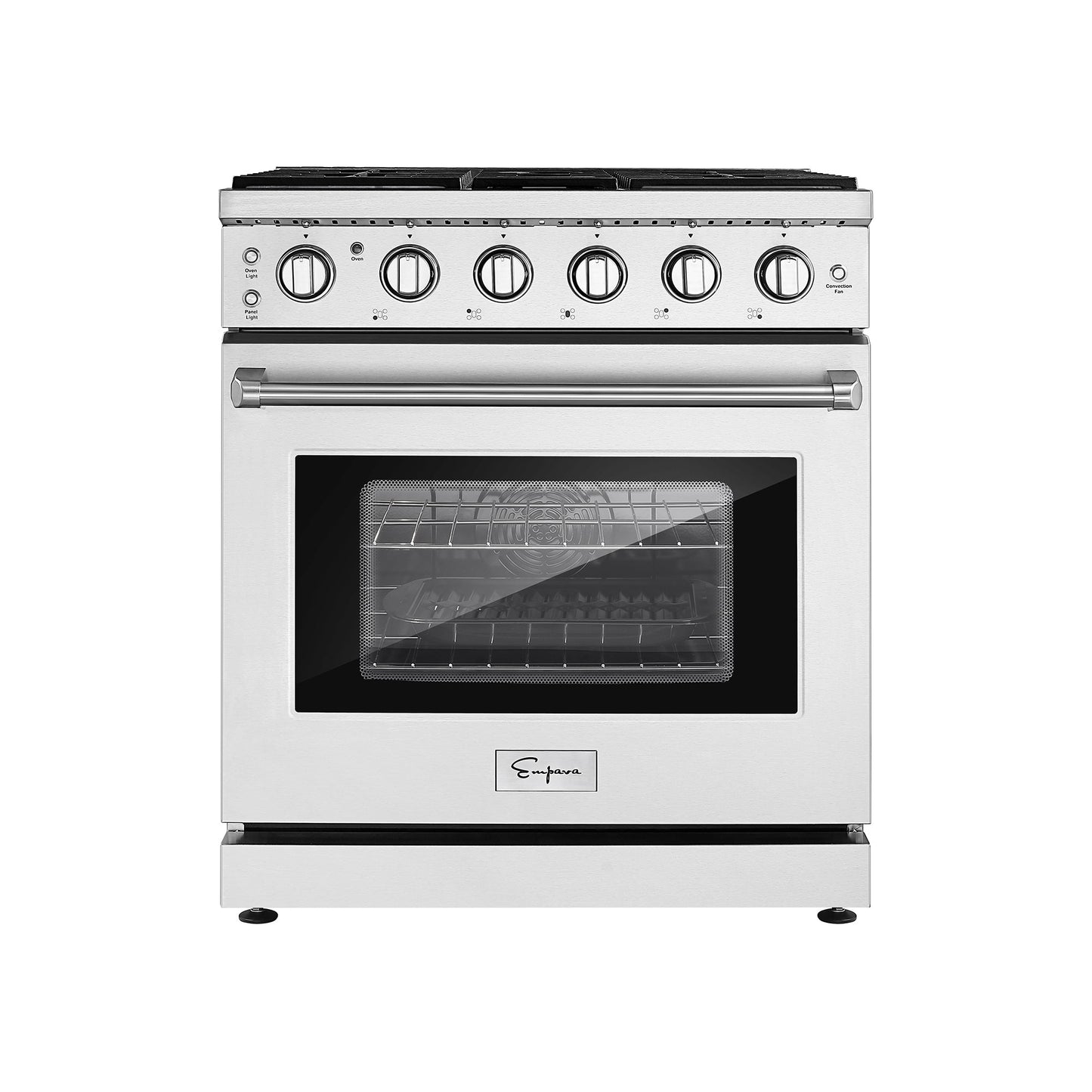 Empava 30GR10 30 In. Pro-Style Slide-in Single Oven Gas Range