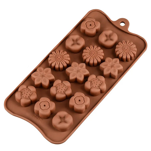 New Silicone Chocolate Mold 29 Shapes 3D Chocolate Baking Tools Jelly