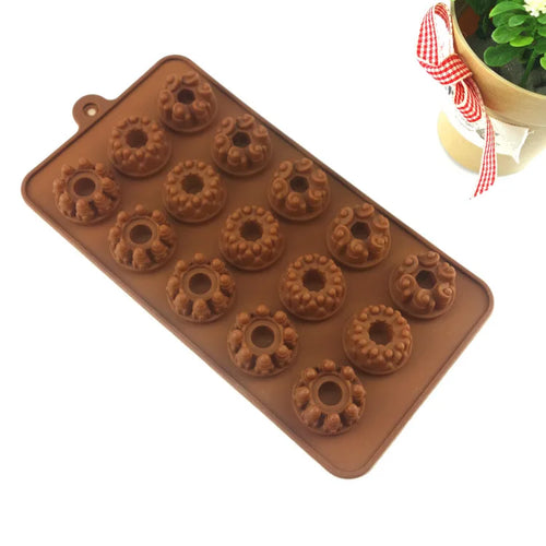 New Silicone Chocolate Mold 29 Shapes 3D Chocolate Baking Tools Jelly