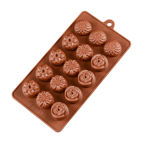 New Silicone Chocolate Mold 29 Shapes 3D Chocolate Baking Tools Jelly