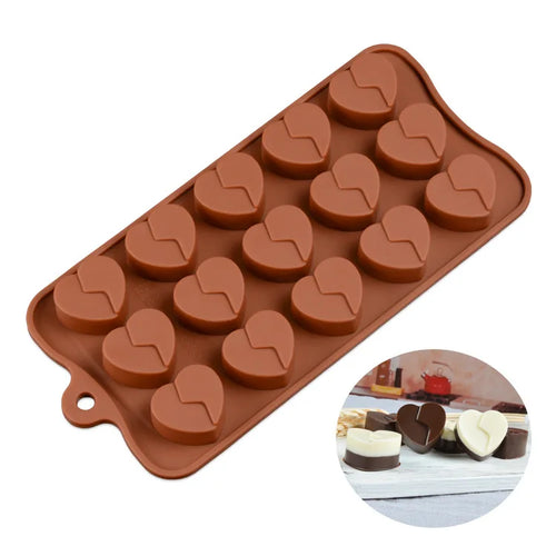 New Silicone Chocolate Mold 29 Shapes 3D Chocolate Baking Tools Jelly