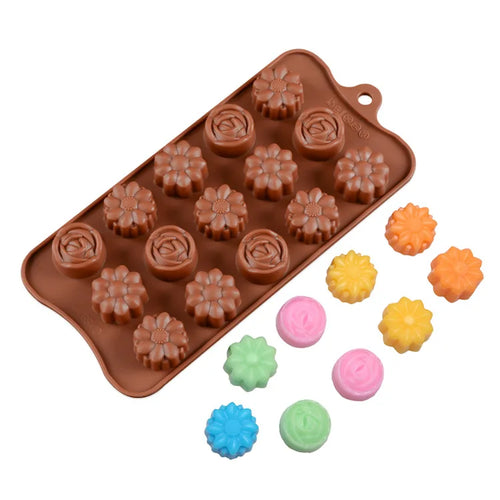 New Silicone Chocolate Mold 29 Shapes 3D Chocolate Baking Tools Jelly