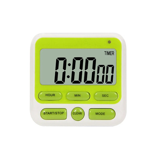 Kitchen Digital Timer LCD Display Electronic Timer Alarm Clock Cooking