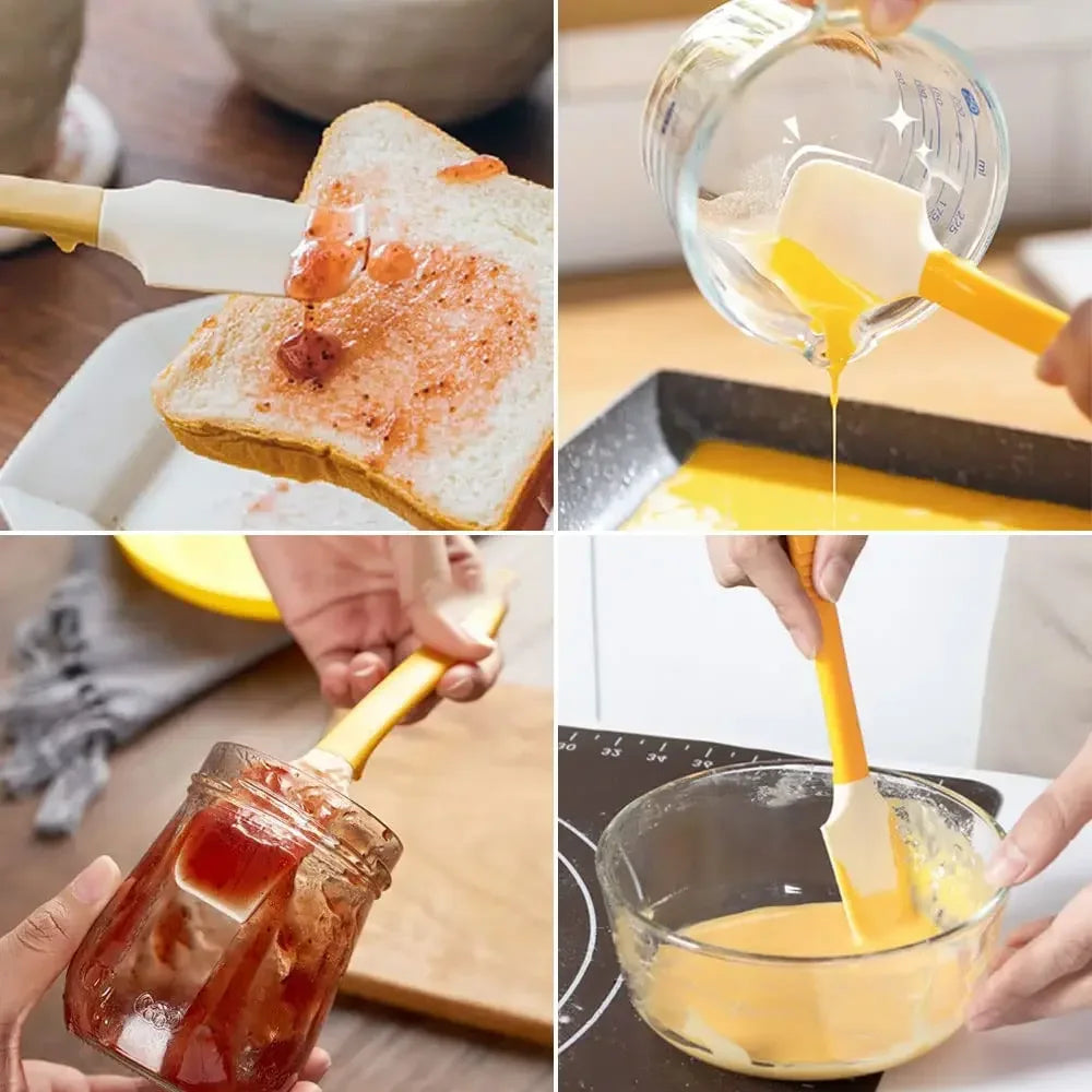 Silicone Butter Spatula Jam Spreader for Breakfast Bread Spread