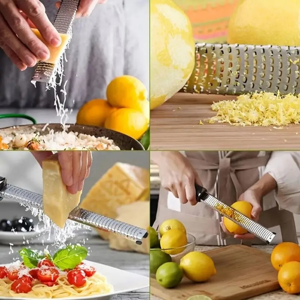 Multifunction Cheese Grater Hand-held Stainless Steel Slicer Lemon