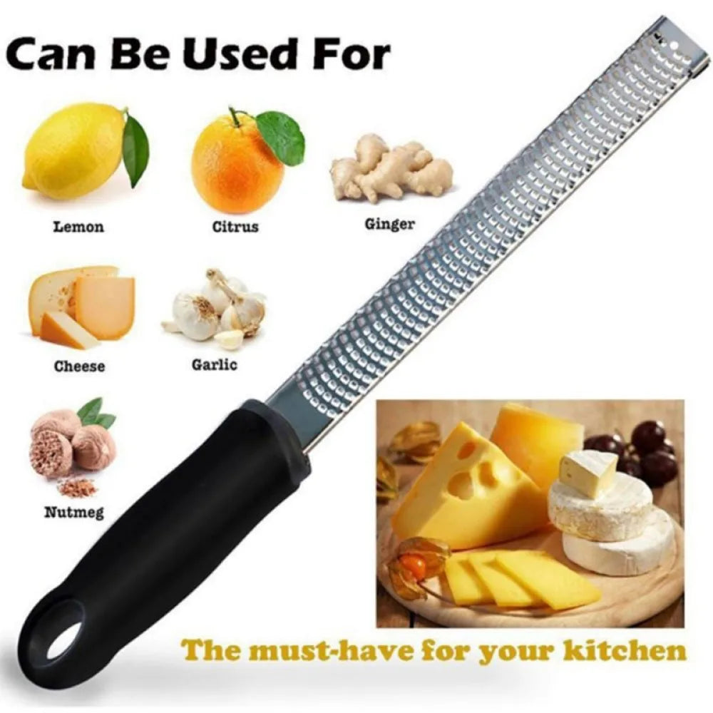 Multifunction Cheese Grater Hand-held Stainless Steel Slicer Lemon