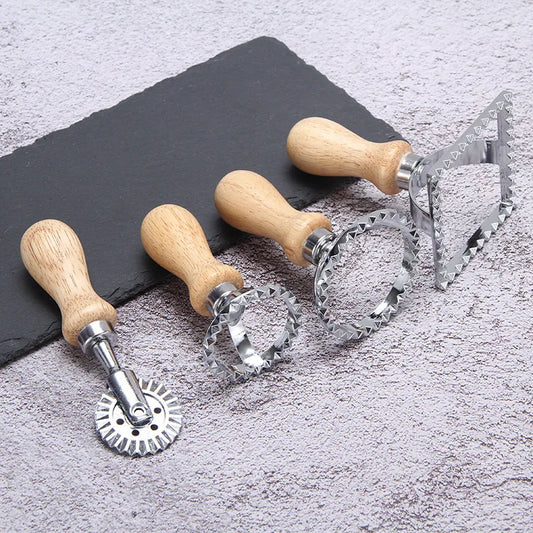 Ravioli Cutter Pastry Press Mold Dumpling Lace Embossing Device