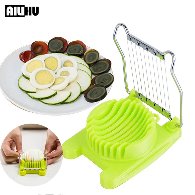 Kitchen Accessories Egg Slicer Chopper Stainless Steel Fruit Salad