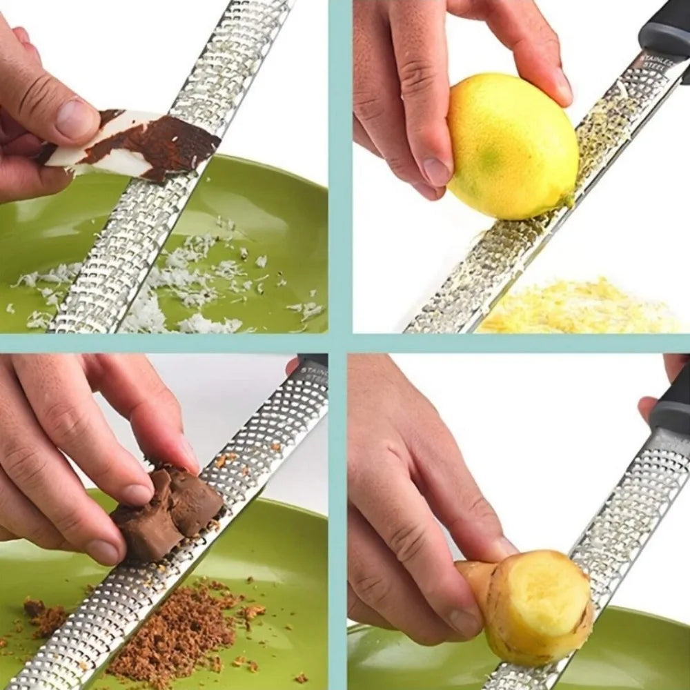 Multifunction Cheese Grater Hand-held Stainless Steel Slicer Lemon