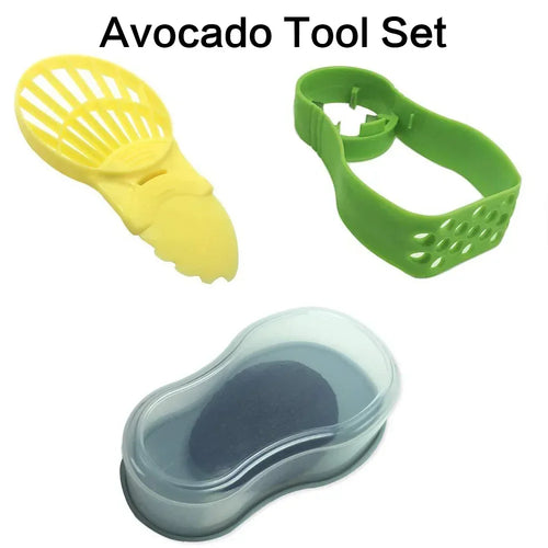 Multifunctional Avocado Cutter Corer Butter Fruit Slicer Peeler Pulp