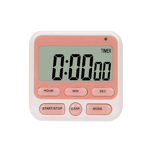 Kitchen Digital Timer LCD Display Electronic Timer Alarm Clock Cooking