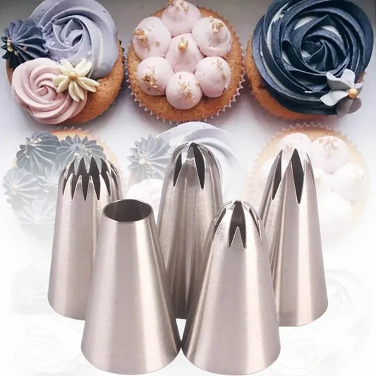 1M#2A#2D#2F#6B Russian Icing Piping Pastry Nozzles For Cakes Fondant