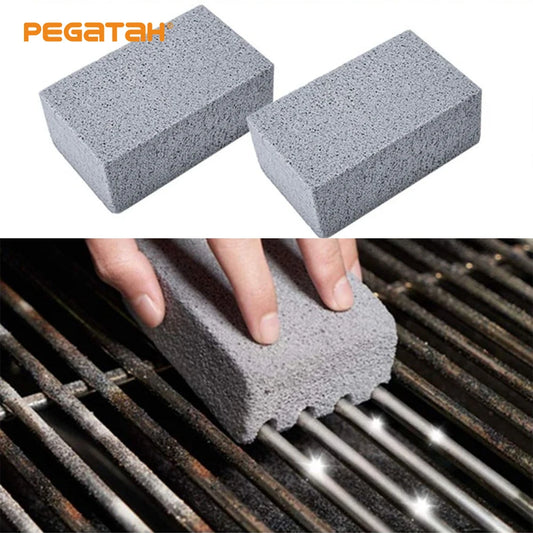 BBQ Grill Cleaning Brick Block Barbecue Cleaning Stone BBQ Racks