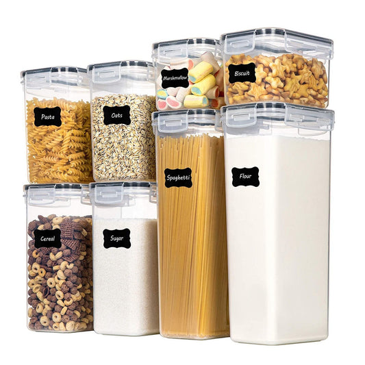 Plastic Food Storage Spice Jars Organizer Kitchen Spice Rack Seasoning Pots Set Salt and Pepper Spice Tools Kitchen Gadget Sets