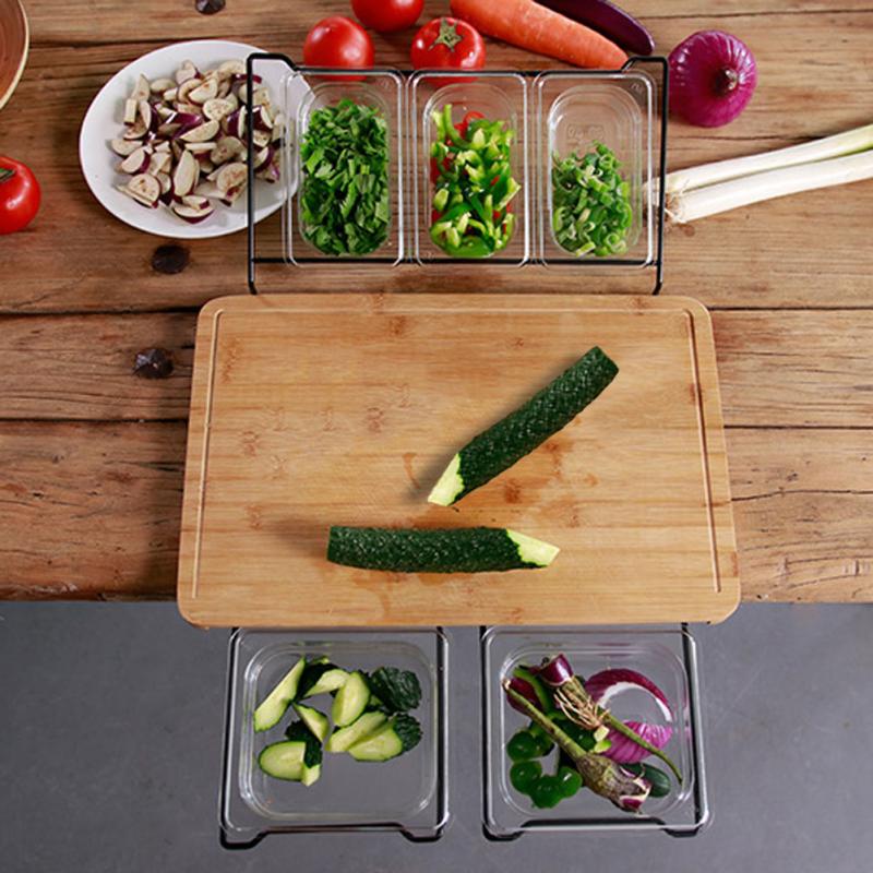 Extensible Bamboo Cutting Board Set Eco-friendly