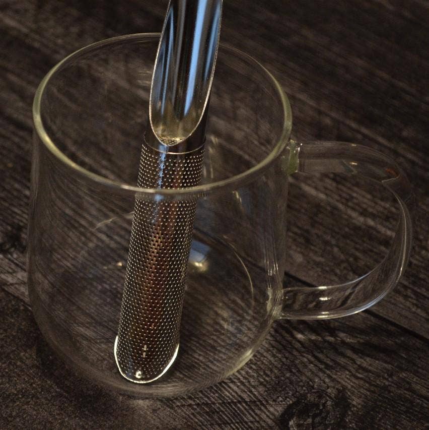 Sliding Tube Mesh Infuser- Silver